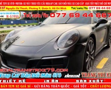 DÁN ĐỔI MÀU porsche đen nhôm mờ đẹp nhất dán ô tô chuyên nghiệp wrap car decal xe hơi cao cấp nhàn decal decaltrangtrixe79 decal candy nhôm xướt chrome chuyển màu tem xe đẹp giá rẻ dán ô tô tp hcm_51955